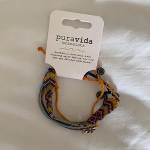 Set of 3 brand new Pura Vida Bracelets